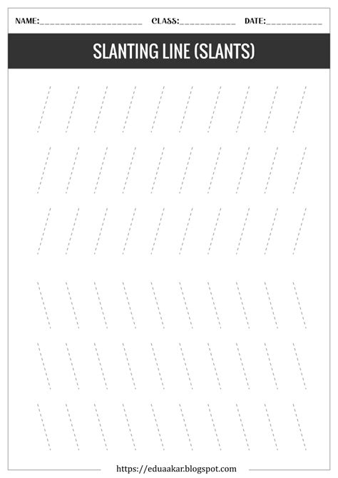 Slanting And Curve Line Worksheets A Fun Way To Improve Handwriting