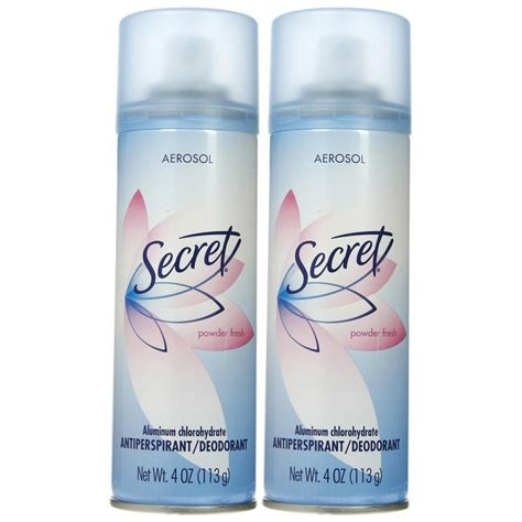 Secret Anti Perspirant Deodorant Spray Powder Fresh 4 Oz 2 Pack