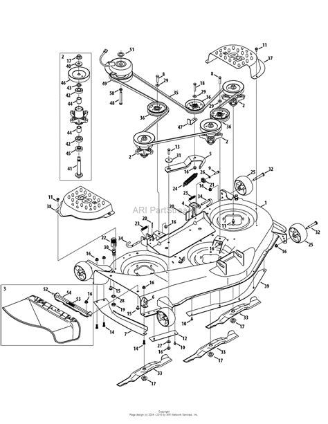 Craftsman Mower Deck Parts Diagram Diagram Resource