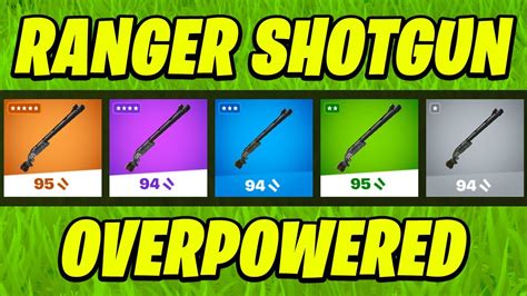 New Ranger Shotgun Gameplay Is Insane Blue Vs Legendary Range