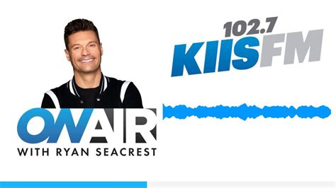 1027 Kiis Fm On Air With Ryan Seacrest Welcome To Kiis Youtube