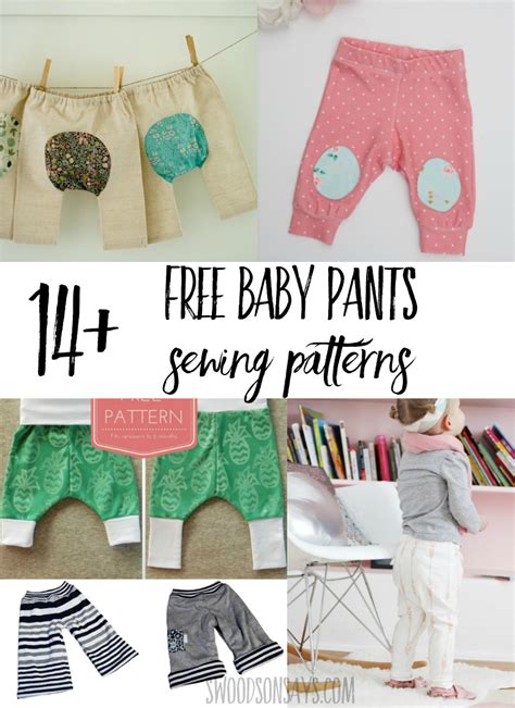 14 Free Baby Pants Sewing Patterns Swoodson Says