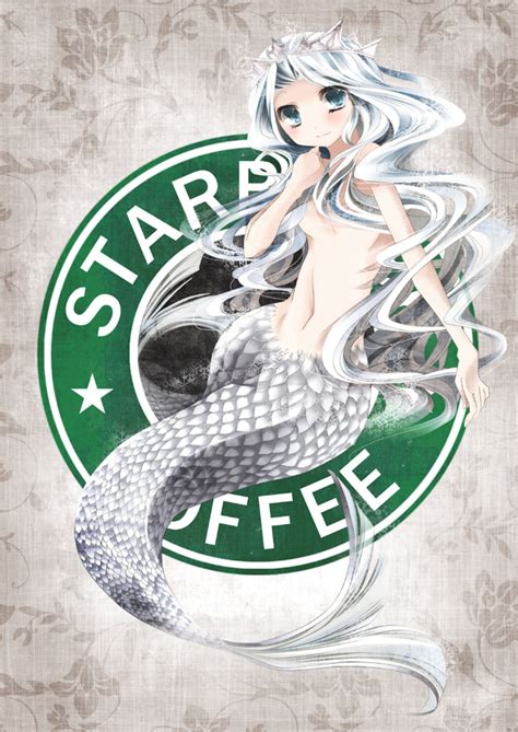 Starbucks Siren Starbucks Drawn By Touyayuki Danbooru