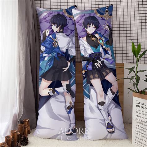 Genshin Impact Wanderer Dakimakura Anime Hugging Body Pillow Etsy