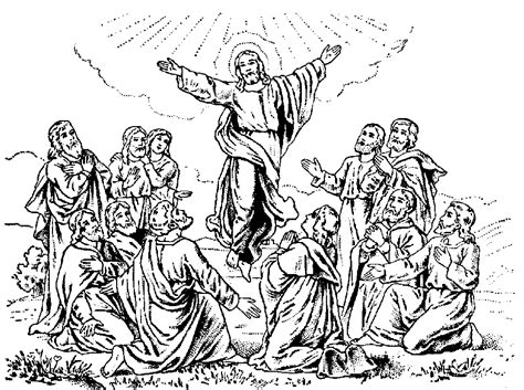 Ascension Free Coloring Pages