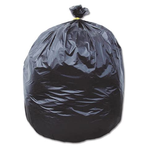 Chadwell Supply 60 Gallon Extra Heavy Trash Bags 38x58 Black 14 Mil