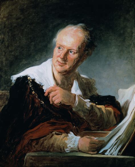 Portrait Of Denis Diderot 1715 84 Jean Honoré Fragonard As Art