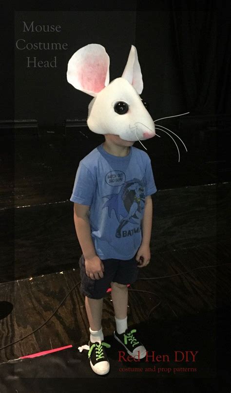 Diy Mouse Rat Costume Head From Redhendiy On Etsy Sewn Over A