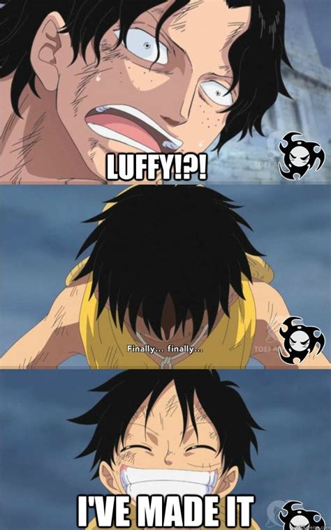 Luffy Ive Made It One Piece Meme Quickmeme