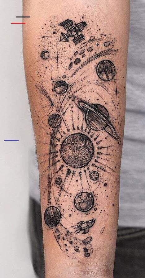 30 Best Astronomy Tattoos For Men And Women Entertainmentmesh