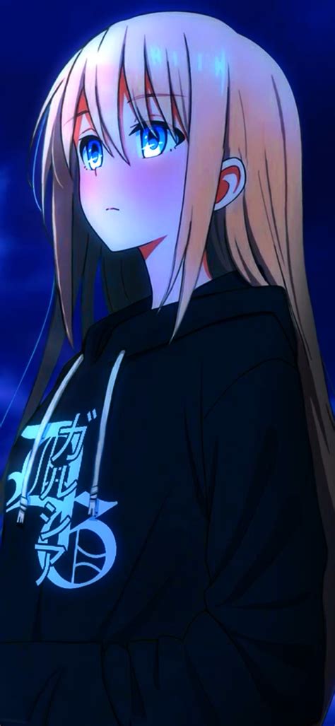 1080x2340 Resolution Blonde Blue Eye Anime Girl 1080x2340 Resolution