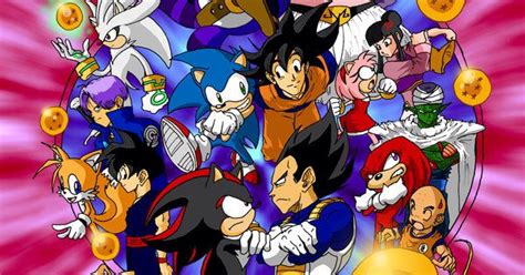 It's sonic shadow silver vs goku vegeta trunks in one explosive battle. Sonic the hedgehog vs dragon ball z | Anime&Manga ...