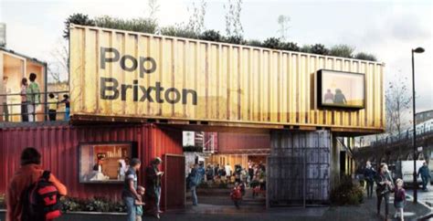 Pop Brixton A Village Made Of Shipping Containers In Brixton
