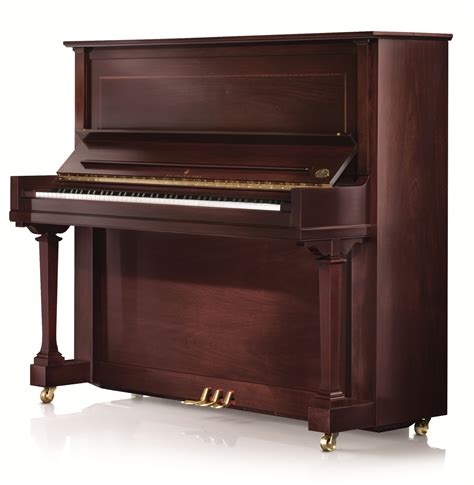 File:Steinway & Sons upright piano, model K-52 (mahogany finish ...