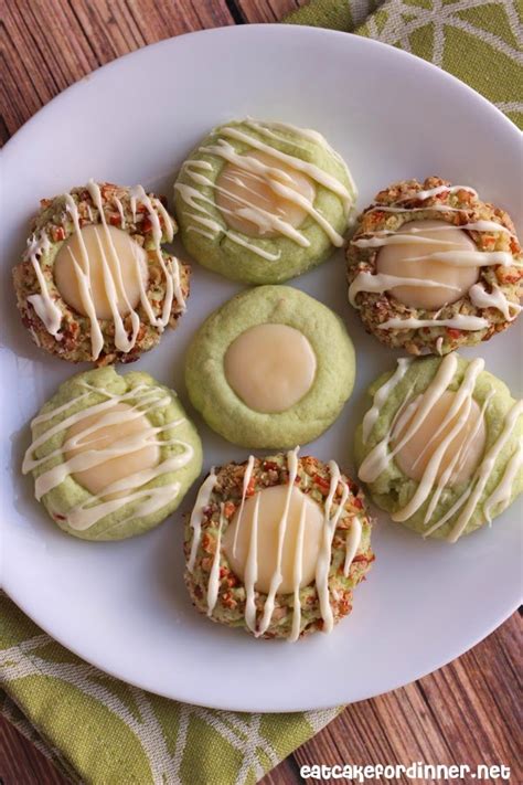 Eat Cake For Dinner Pistachio Thumbprint Cookies With Cream Cheese