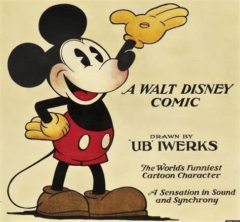 Oldest Known Mickey Mouse Movie Poster To Be Auctioned Huffpost