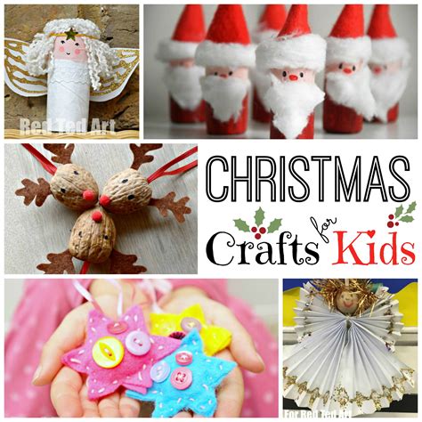Christmas Crafts For Kids By Red Ted Art In The Playroom