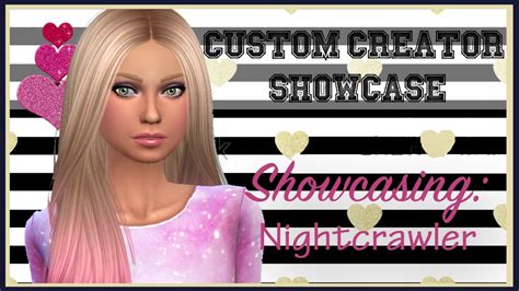 Sims 4 Custom Content Creator Showcase Nightcrawler Youtube