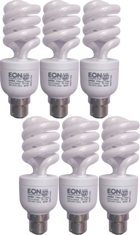 Eon 15 W Spiral B22 Cfl Bulb Price In India Buy Eon 15 W Spiral B22