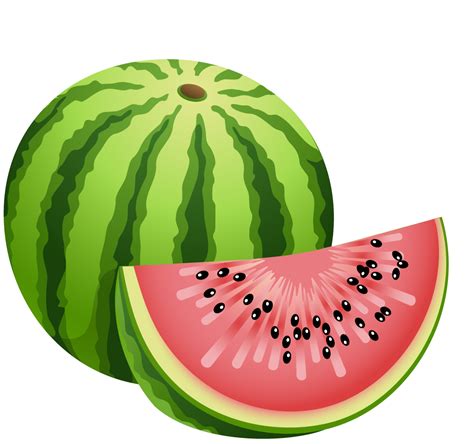 Watermelon Fruit Clip Art Melon Png Download 11091041 Free