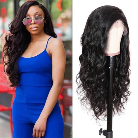 Unice High Quality 360 Lace Frontal Wigs 180 Density Body Wave Virgin Hair Wig On Sale