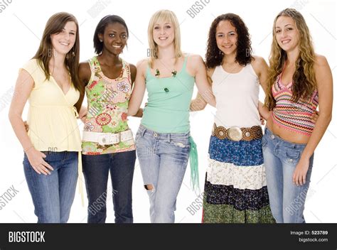 Group Teens Image And Photo Free Trial Bigstock