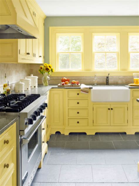 20 Pale Yellow Kitchen Cabinets