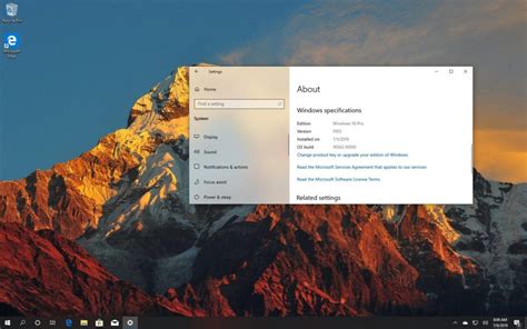 I have a pretty stable win10 installation that works without any real issue. Windows 10 version 1909, November 2019 Upate: All new features and changes • Pureinfotech