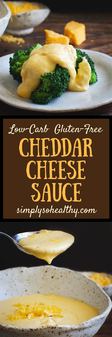 This recipe's one of my favorite ones! Low-Carb Cheddar Cheese Sauce Recipe - Simply So Healthy