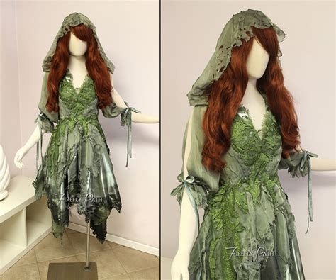 Woodland Handfasting Dress By Lillyxandra On Deviantart Woodland Fairy Costume Fairy Costume