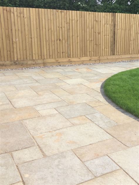 Tandur Yellow Limestone Paving Antique Limestone Tumbled Limestone