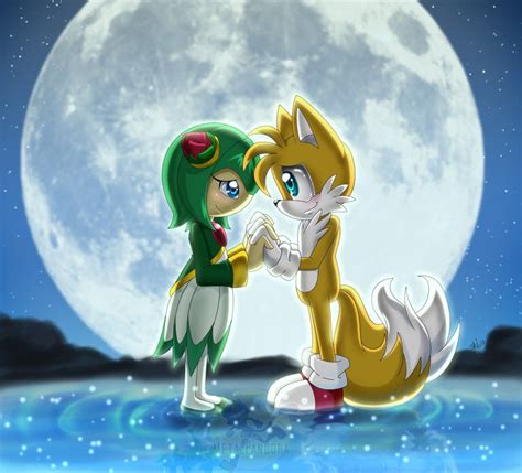 Cosmo Kiss Tails Tails And Cosmo Kissing Youtube As Their Kissing