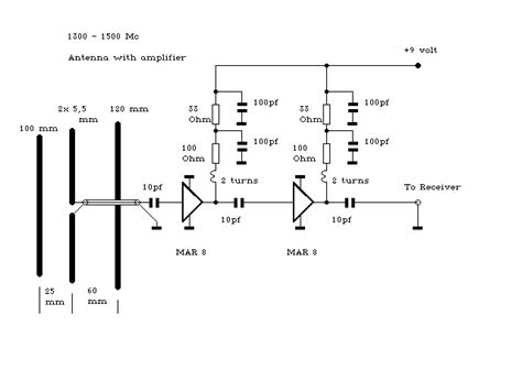 Rf Amplifier Circuit Diagram