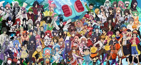 Multi Anime Character Mega Wallpaper By Danrusmirage On Deviantart