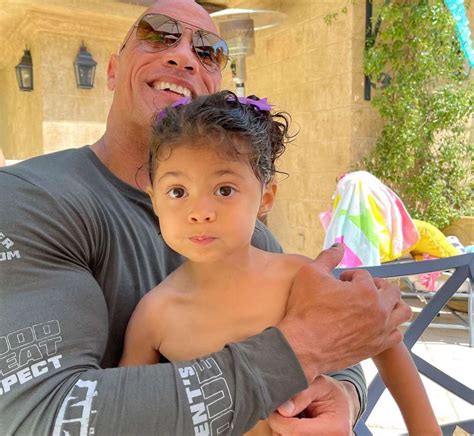 Dwayne Johnson Celebrates Loving Daughter Tianas 3rd Birthday