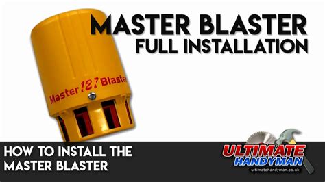How To Install The Master Blaster Youtube