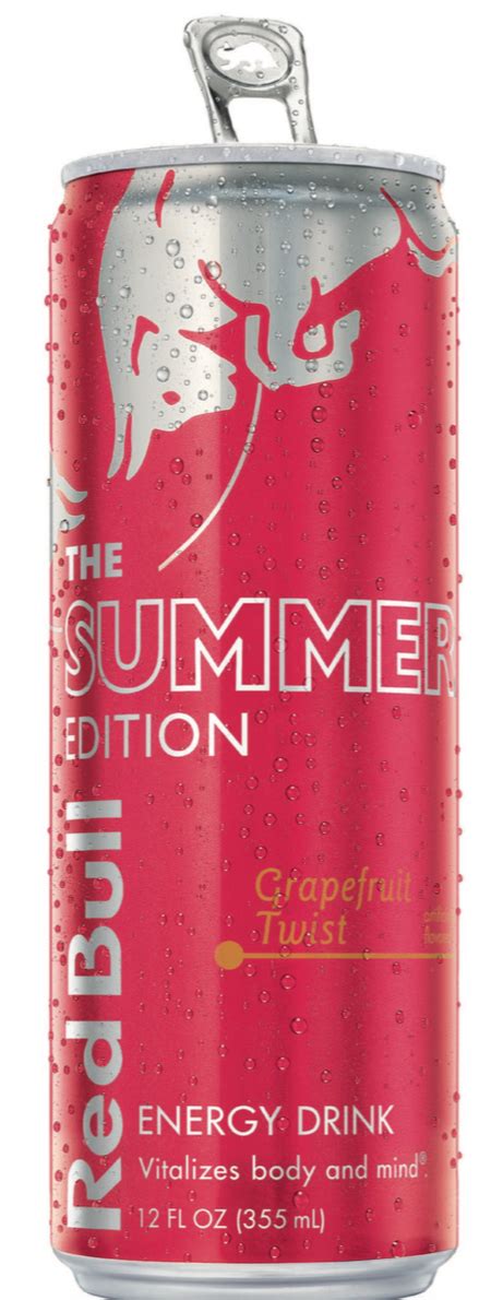 Red Bull Launches Limited Summer Edition Grapefruit Twist Flavor