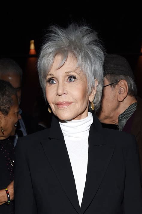 Mutassa Vászon Törvény Szerint Jane Fonda Short Hair Keserűség
