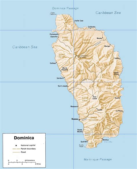 Dominica Maps