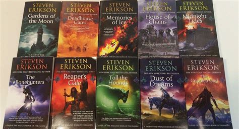malazan book of the fallen by steven erikson books 1 10 in the series 1886144114