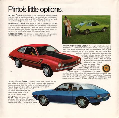 1971 Ford Pinto Brochure