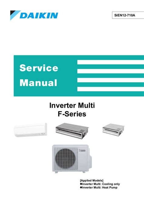 Daikin Air Conditioner Service Manual For Model FTKS25DVM