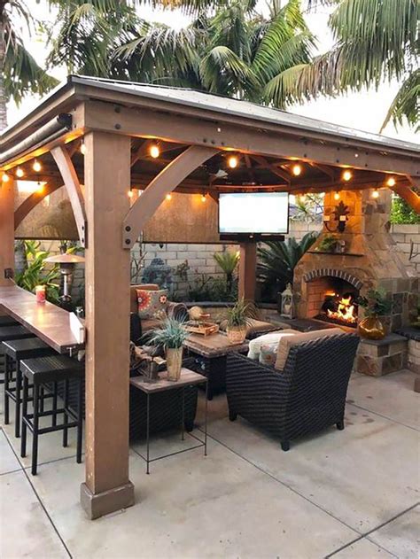 10 Inspiring Outdoor Bar Ideas Yardistry Structures Gazebos Pavilions