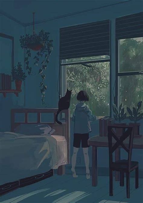 Girl And Cat On Tumblr
