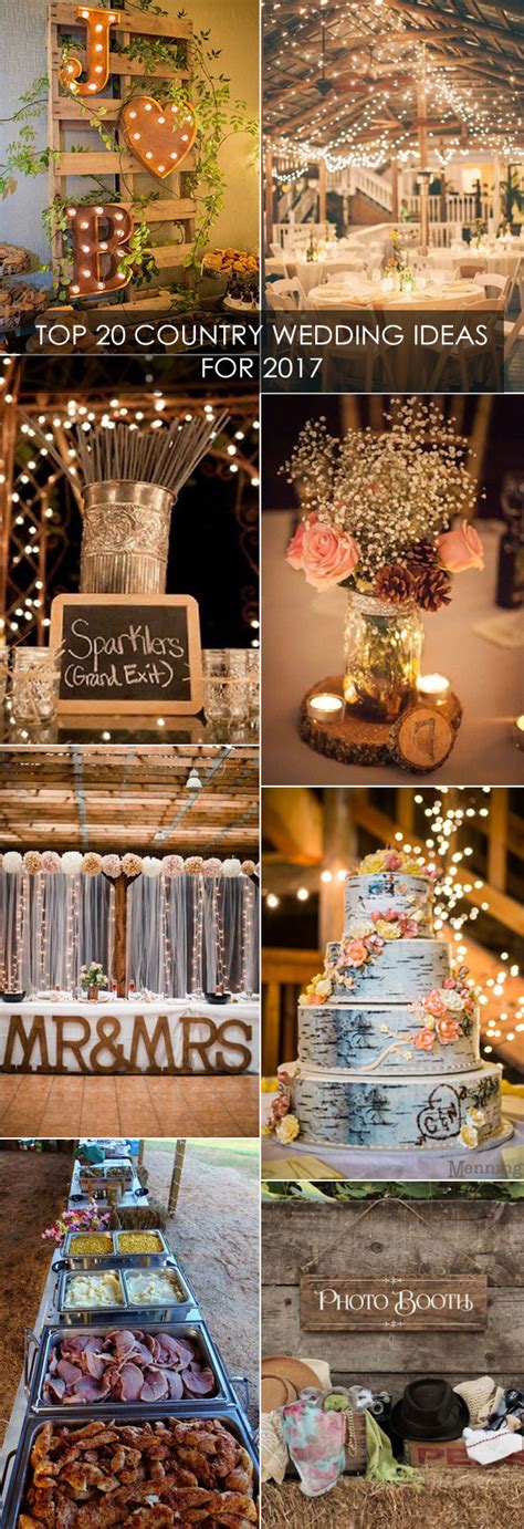 Saturday, march 3, 2012 place: Top 20 Country Wedding Ideas You'll Love for 2018 Trends ...