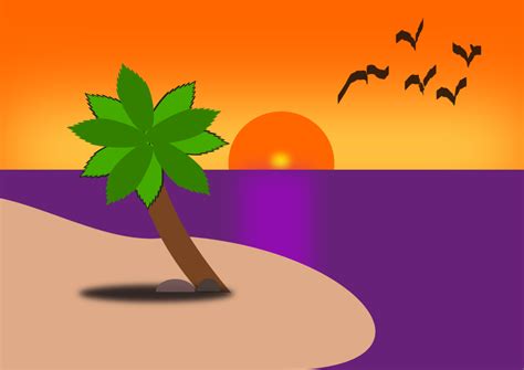 Beach Cartoon Drawing At Explore Collection Of