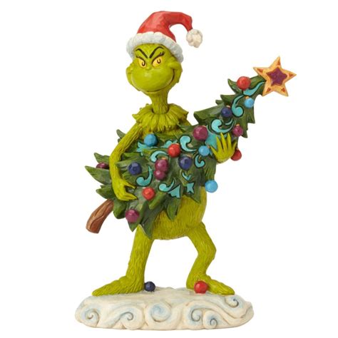 The Grinch Stealing A Christmas Tree By Jim Shore The Music Box Company