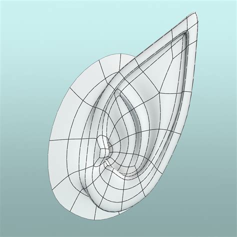 Free Pointy Ear 3d Model