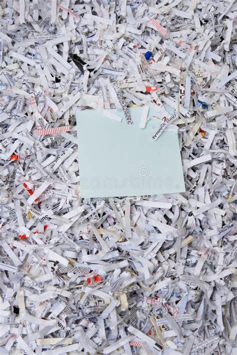 Shredded Paper Documents Stock Image Image Of Addresses 12447223