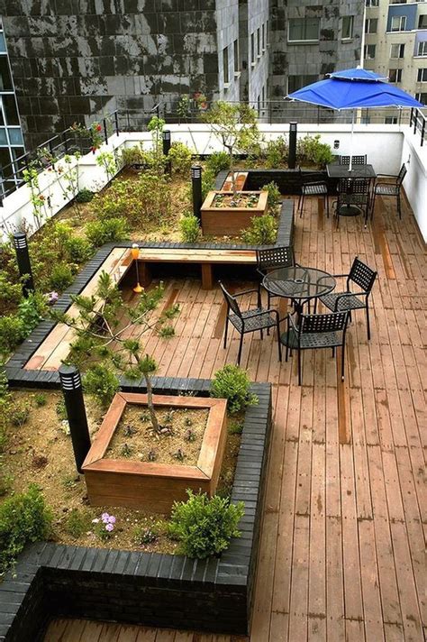 16 Inspiring Rooftop Garden Design Ideas Roof Garden Design Ideas